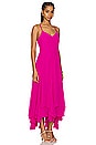 view 2 of 3 Clemenza Dress in Hot Pink