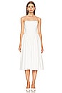 view 1 of 3 Strapless Holland Dress in White