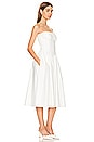 view 2 of 3 Strapless Holland Dress in White