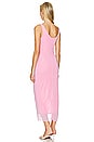 view 3 of 3 Aliana Dress in Light Pink & Hot Pink