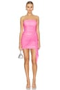 view 1 of 4 x REVOLVE Anja Mini Dress in Shocking Pink