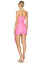 view 4 of 4 x REVOLVE Anja Mini Dress in Shocking Pink