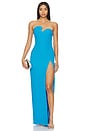 view 1 of 3 x REVOLVE Puzzle Gown in Blue Jay