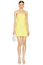 view 1 of 3 Kelsey Dress in Electric Yellow