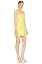 view 2 of 3 Kelsey Dress in Electric Yellow