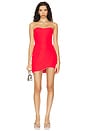 view 1 of 3 x REVOLVE Adrienne Mini Dress in Crimson
