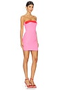 view 2 of 3 x REVOLVE Kerry Dress in Crimson & Shocking Pink