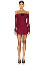 view 1 of 3 x REVOLVE Nellia Rose Dress in Wine