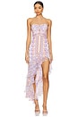 view 1 of 4 Estrada Dress in Calabria Print