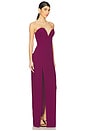 view 2 of 3 x REVOLVE Cherri Gown in Aubergine