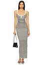 view 2 of 4 Seine Dress in Black & Cream