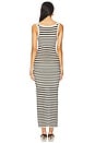 view 4 of 4 Seine Dress in Black & Cream
