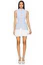 view 1 of 3 MINIVESTIDO JUSTINE in Arctic & Ivory