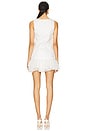 view 3 of 4 Lilibet Dress in White & White