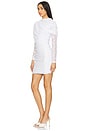 view 3 of 5 ROBE COURTE GREELY in White