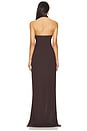 view 3 of 3 x REVOLVE Queen Gown in Cocoa