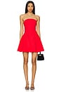 view 1 of 3 Romilly Dress in Crimson