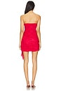 view 3 of 4 x REVOLVE Anja Mini Dress in Red Lace