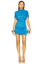view 1 of 3 Evianna Dress in Blue Jay
