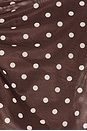 view 5 of 5 x REVOLVE Anja Dress in Chocolate Brown Polka Dot