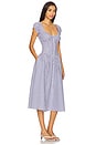 view 2 of 4 Linella Dress in Blue White