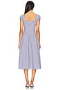 view 3 of 4 Linella Dress in Blue White