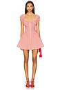 view 1 of 4 Linella Dress in Red White
