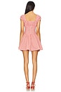 view 3 of 4 Linella Dress in Red White