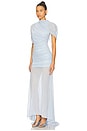 view 3 of 4 x REVOLVE Evianna Mesh Gown in Baby Blue
