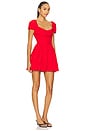 view 2 of 3 Dorian Dress in Candy Apple