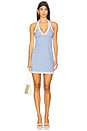 view 1 of 4 Lilya Dress in Blue White