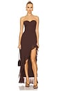 view 1 of 4 Eden Gown in Cocoa