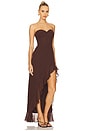 view 2 of 4 Eden Gown in Cocoa