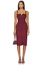 view 1 of 3 Tisha Dress in Russet