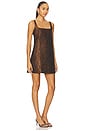 view 2 of 4 x REVOLVE Rinaldi Mini Dress in Chocolate