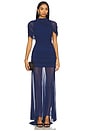 view 1 of 3 Evianna Gown in Navy