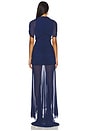 view 3 of 3 Evianna Gown in Navy