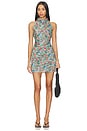 view 1 of 3 VESTIDO CHANTEL in Sahara Print