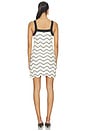 view 3 of 4 VESTIDO MARGERY in Ivory Black
