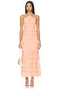 view 1 of 3 ROBE MAXI DARCEY in Creamsicle