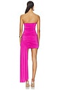 view 3 of 3 ROBE DAVINA in Dark Hot Pink
