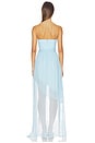 view 3 of 3 ROBE MAXI AURELIA in Pacific