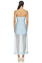 view 3 of 3 ROBE MI-LONGUE JENNY in Baby Blue