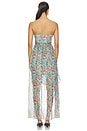 view 3 of 3 ROBE MAXI AURELIA in Sahara Print