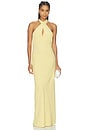 view 1 of 3 ROBE MAXI SAMARA in Raffia