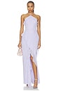 view 1 of 3 ROBE MAXI ALESSANDRA in Lilac
