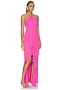 view 2 of 3 ROBE MAXI ALESSANDRA in Hot Pink