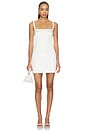 view 2 of 4 Elyna Capelet Dress in Ivory