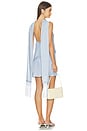 view 4 of 4 Ava Dress in Baby Blue