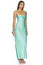 view 2 of 3 ROBE DE SOIRÉE IRA in Seaglass